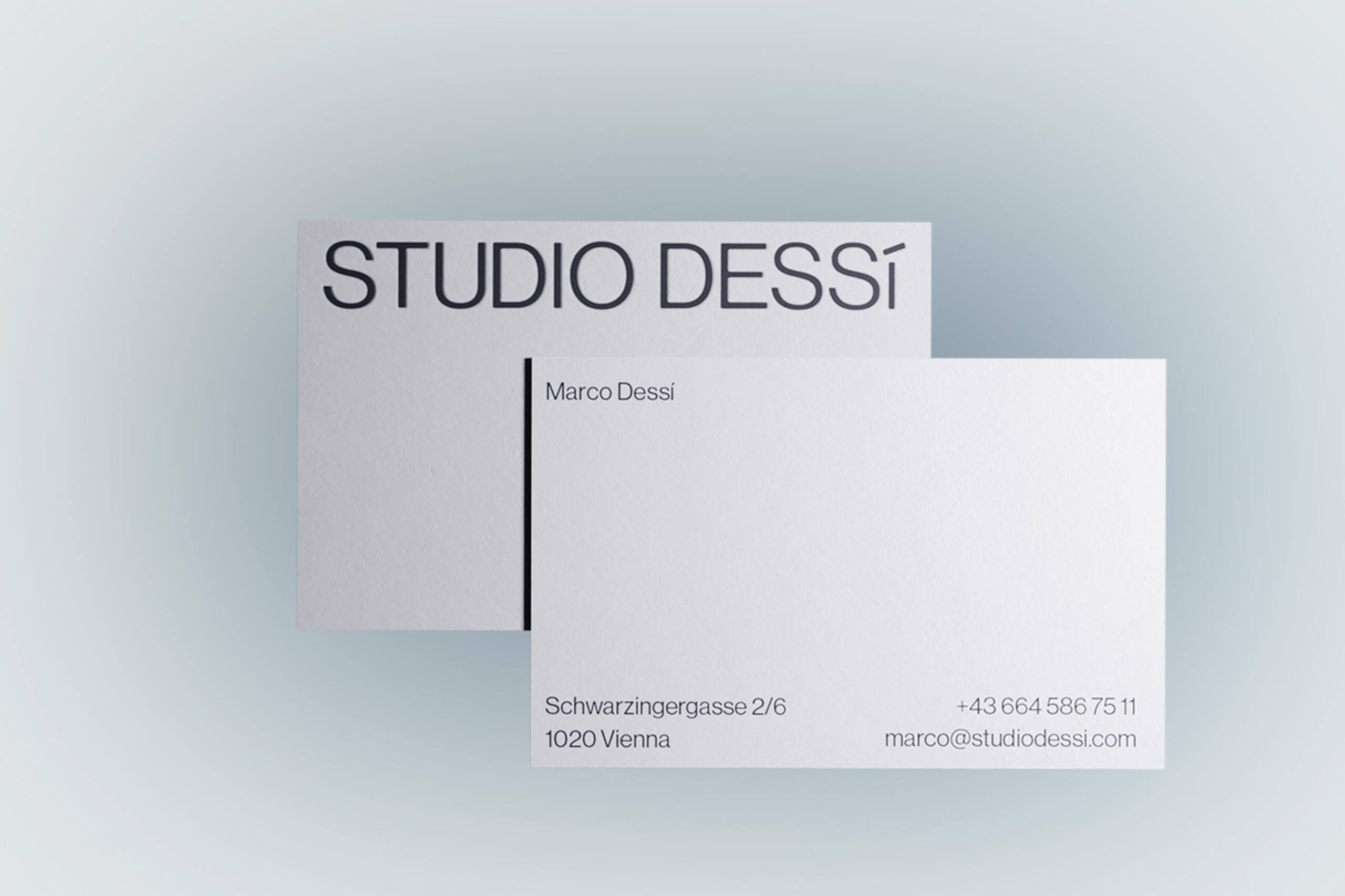 Studio Dessi Visitenkarten