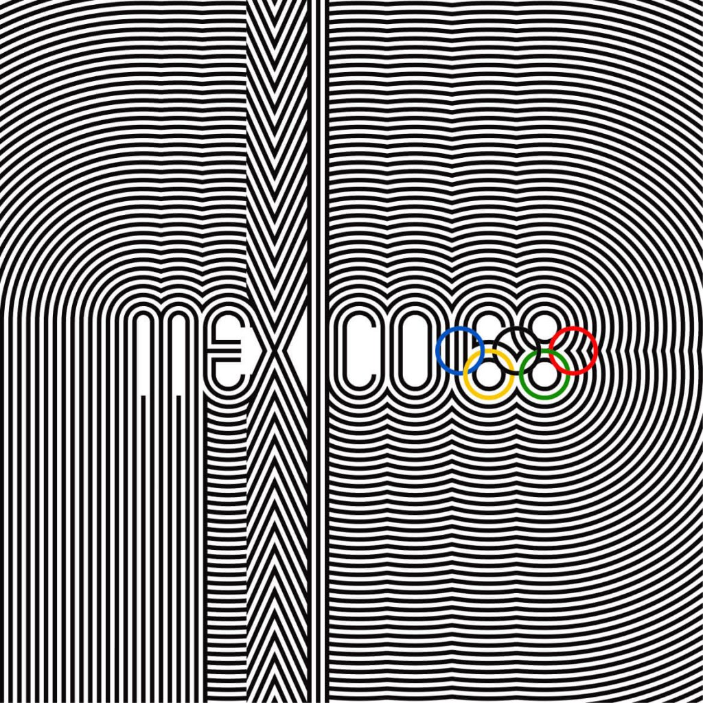 Wyman_Mexico_68_Olympics_radiating