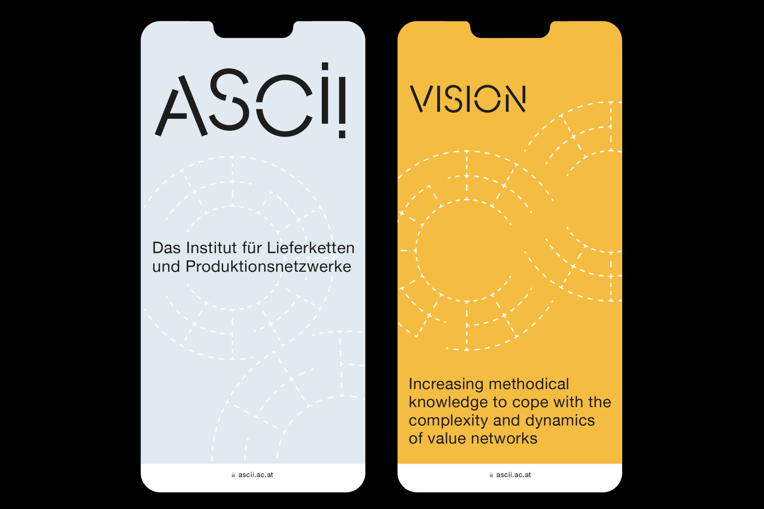 ASCII / Supply Chain Intelligence Institute Austria / Webdesign