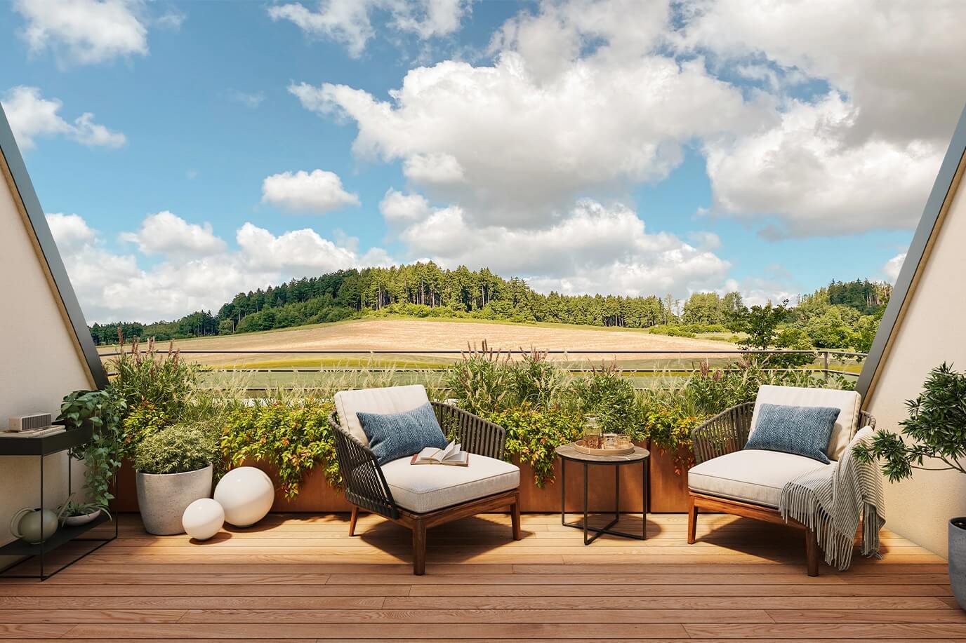 Korngut / Ein Landsitz für alle, die Natur lieben / Visualisierung