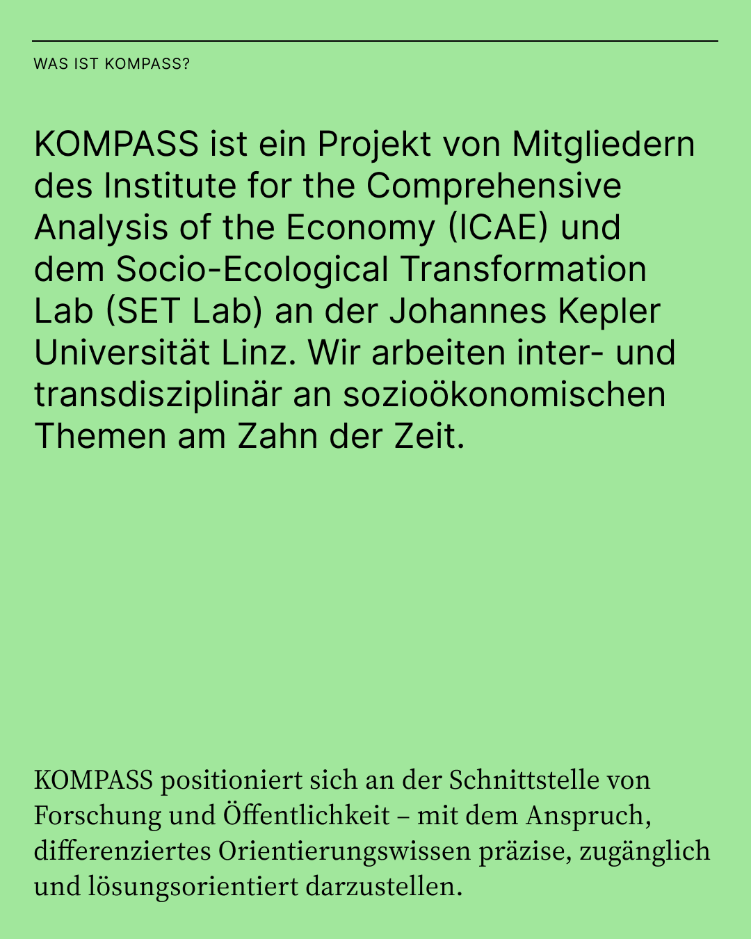 Kompass intro Mobile